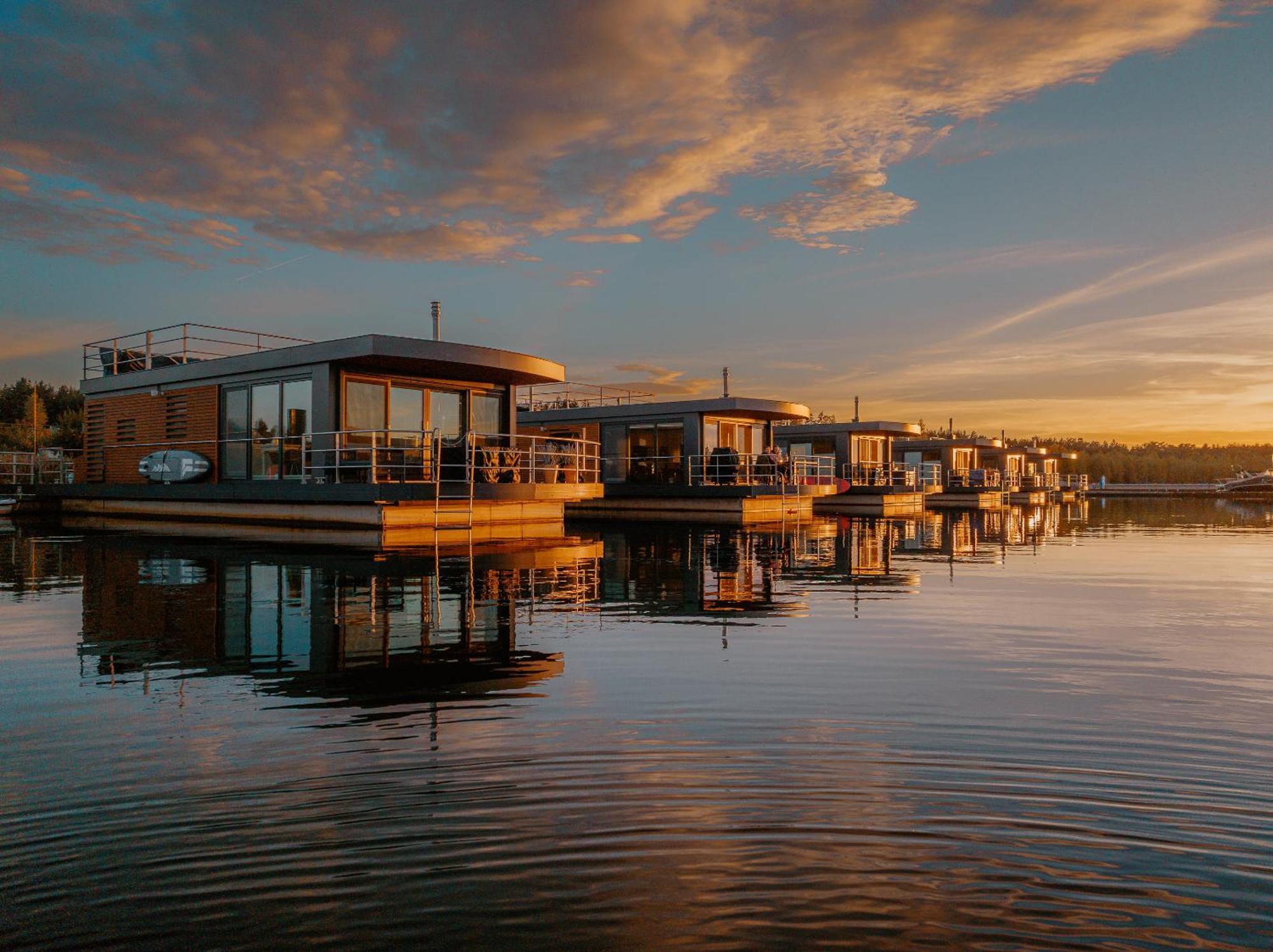 Floatinghouses Baerwalder See Klitten Exterior photo