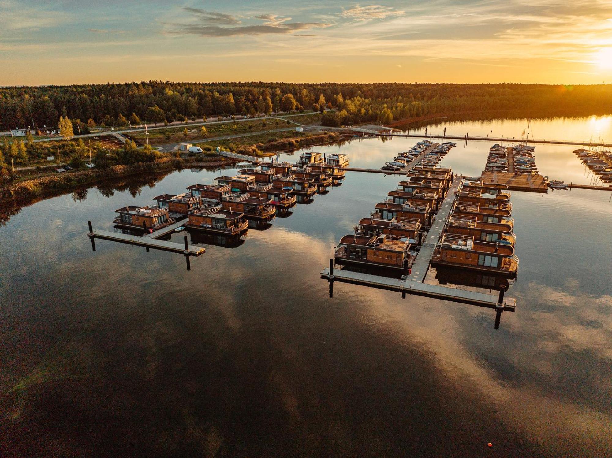 Floatinghouses Baerwalder See Klitten Exterior photo