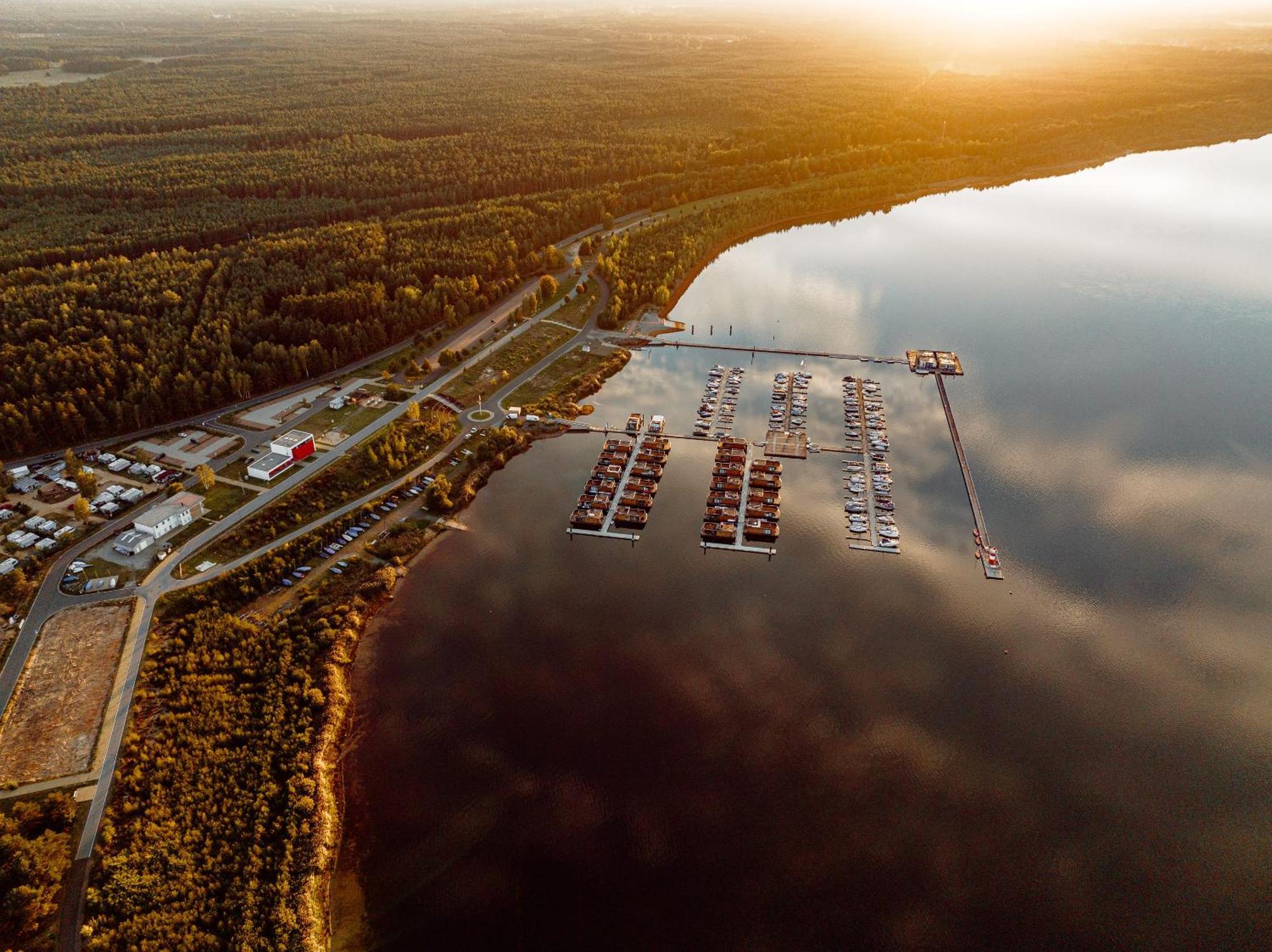 Floatinghouses Baerwalder See Klitten Exterior photo